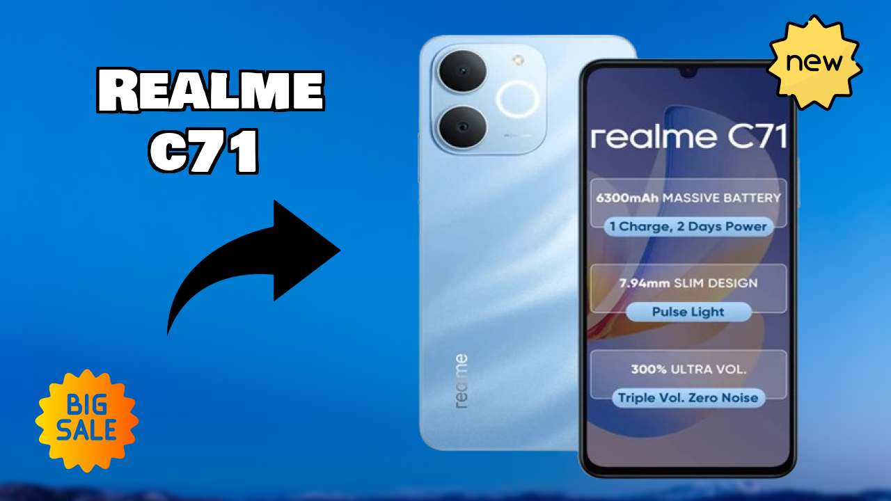 Realme C71 RAM Performance: 4 GB RAM Gaming Check